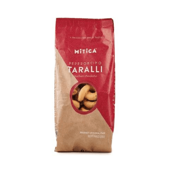 Mitica Taralli Peperoncino, 8.8 oz | Supermarket Italy
