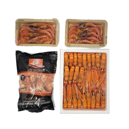 Mmmediterranean Shrimp Sampler Value Box Seafood Mmmediterranean 