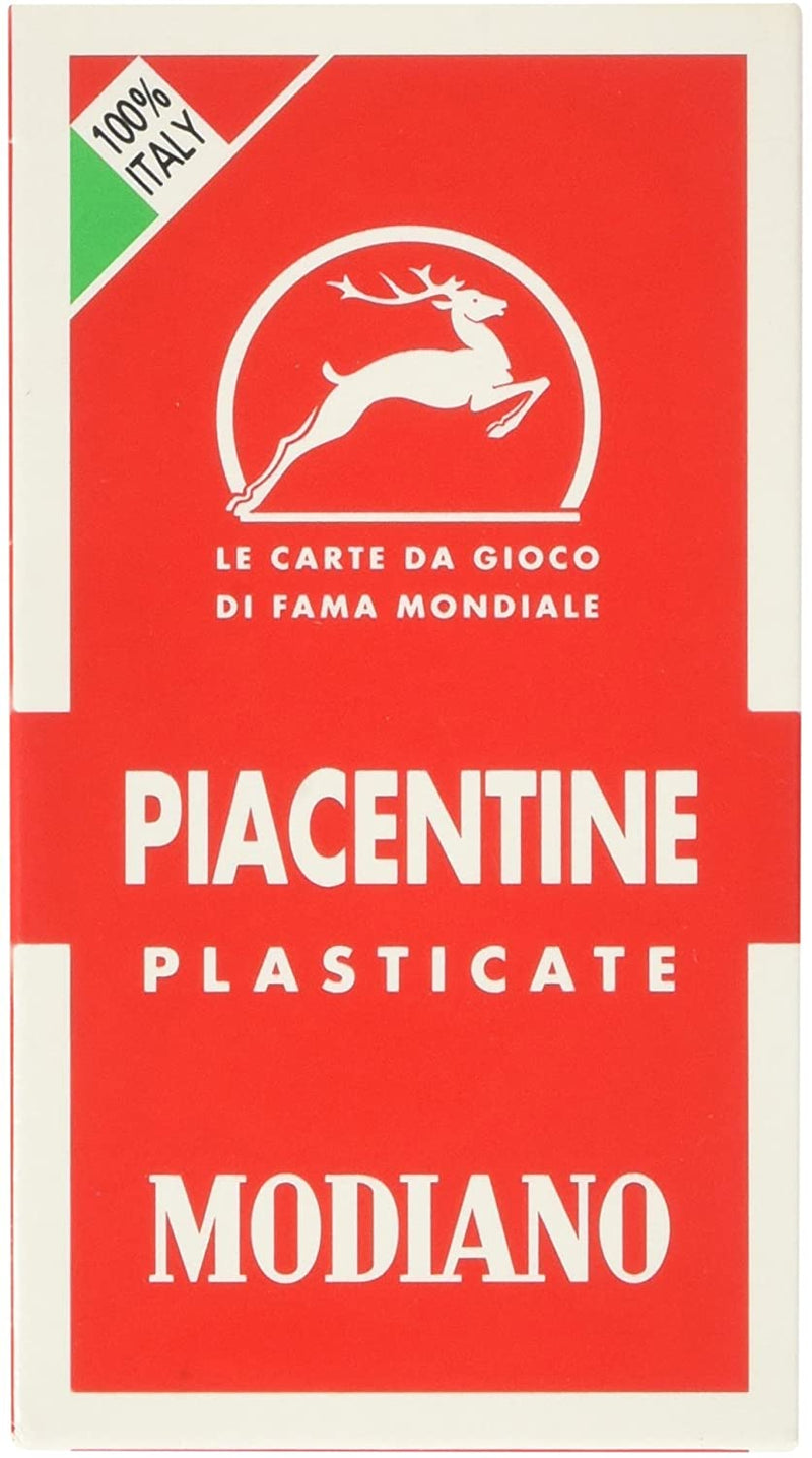 Modiano 81/25 Italian Piacentine Playing Cards Home & Kitchen Modiano 