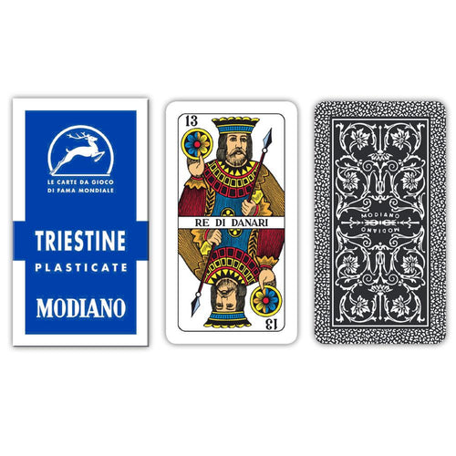 Modiano 99/25 Triestine Playing Cards Home & Kitchen Modiano 