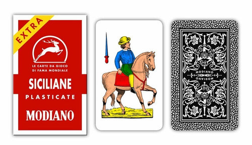 Modiano Italian Siciliane Playing Cards - 1 deck