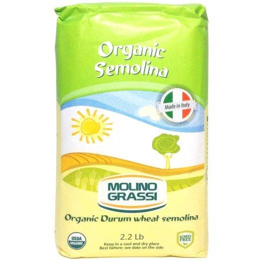Molino Grassi Organic Durum Semolina 2.2 lbs
