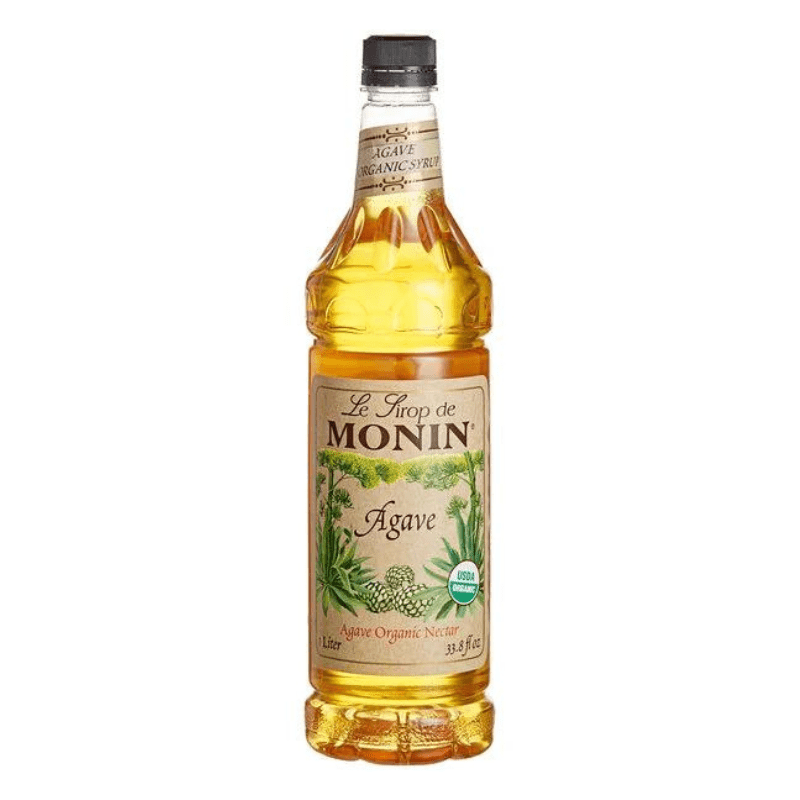 Monin Organic Agave Nectar Syrup, 1 Liter | 33.8 oz Pantry Monin 