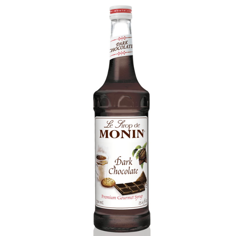 Monin Premium Gourmet Dark Chocolate Syrup, 25.4 oz | 750mL Coffee & Beverages Monin 