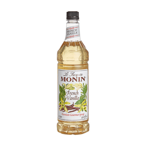 Monin Premium Gourmet French Vanilla Syrup, 1 Liter | 33.8 oz Beverages Monin 