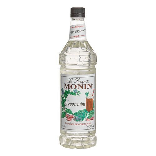 Monin Premium Gourmet Peppermint Syrup, 1 Liter | 33.8 oz Pantry Monin 