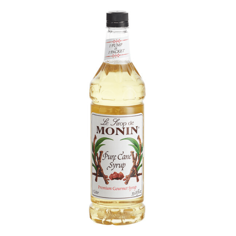 Monin Premium Gourmet Pure Cane Syrup, 1 Liter | 33.8 oz Pantry Monin 
