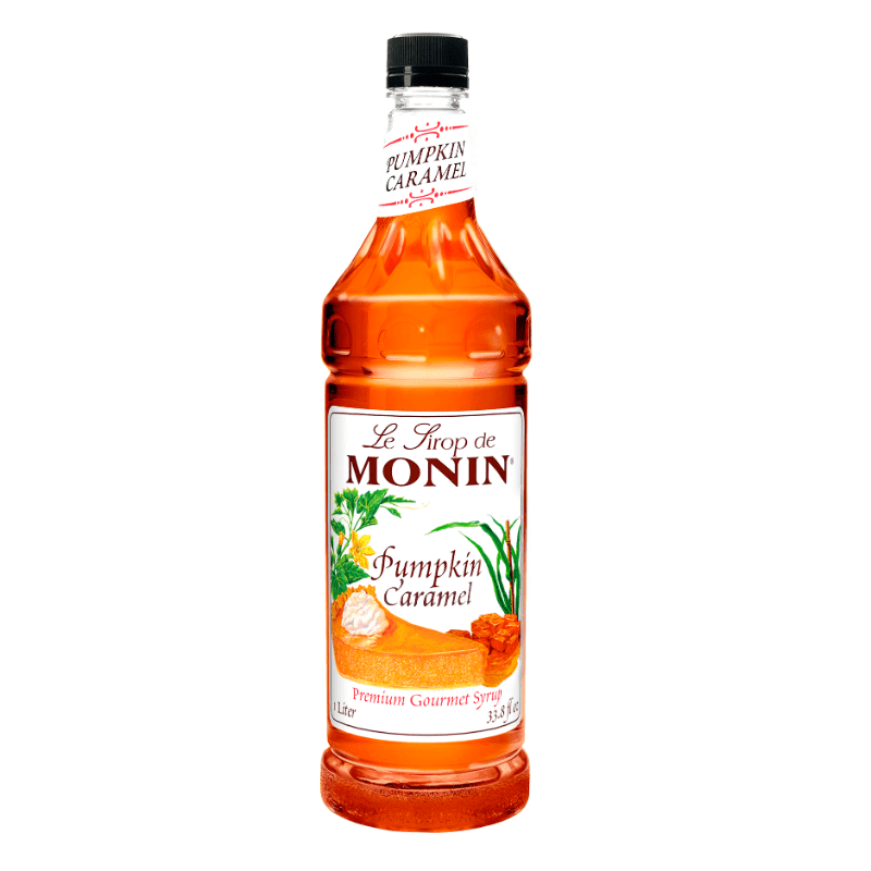 Monin Pumpkin Caramel Syrup, 1 Liter Beverages Monin 