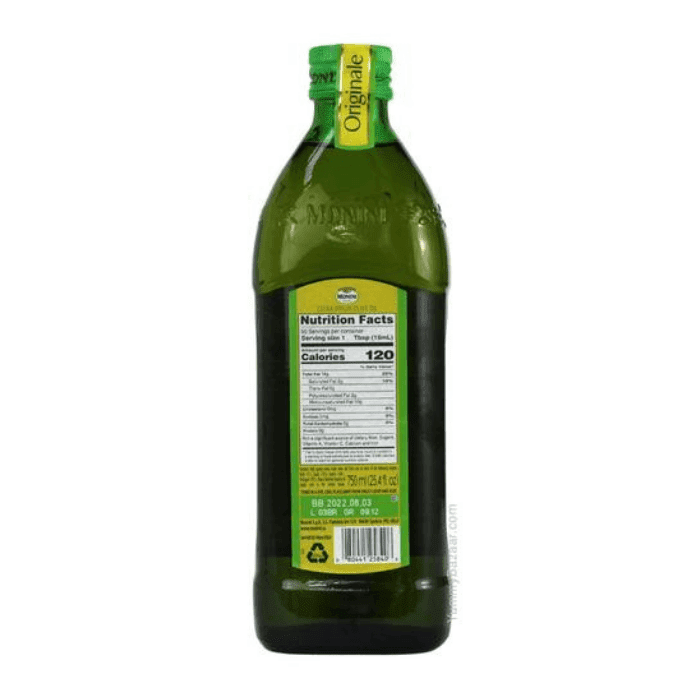[BB: 03/02/2022] Monini Original Extra Virgin Olive Oil, 25.4 oz Oil & Vinegar Monini 