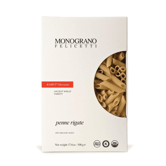 Monograno Felicetti Kamut Penne Rigate Pasta, 17.6 oz Pasta & Dry Goods Monograno Felicetti 