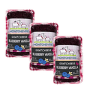 Montchevre Blueberry Vanilla Goat Log, 4 oz [Pack of 3] Cheese Montchevre 