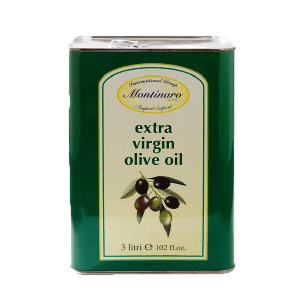 Montinaro Extra Virgin Olive Oil Tin, 3 Liters | Supermarket Italy