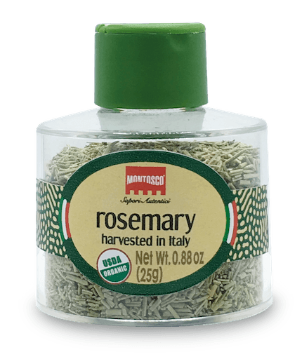 Montosco Organic Rosemary Italian Stackable Jar, 25 grams Pantry Montosco 