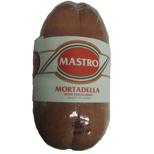 Mortadella with Pistachio by Mastro, 13.5 lb. Meats Mastro