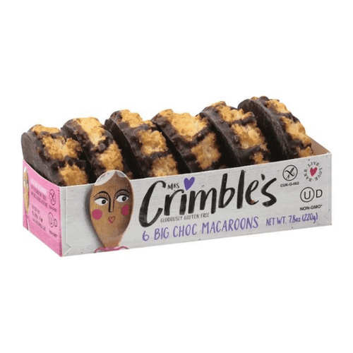 Mrs. Crimble’s Large Chocolate Macaroons, 7.8 oz Sweets & Snacks Mrs. Crimble’s 