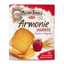 Mulino Bianco Armonie Dorate Toasts - 315g