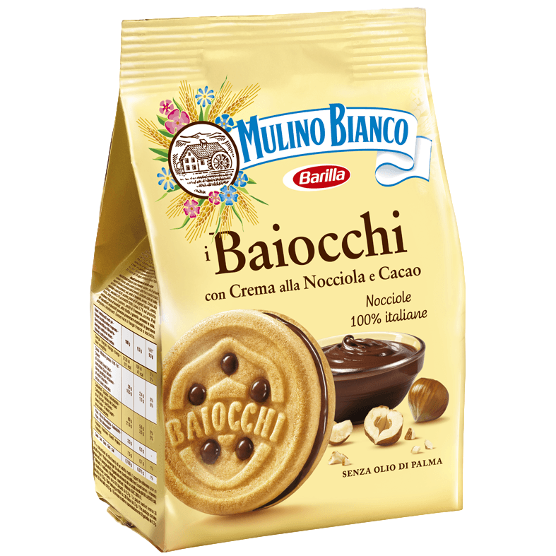 Mulino Bianco Baiocchi Cookies, 9.2 oz Sweets & Snacks Mulino Bianco 