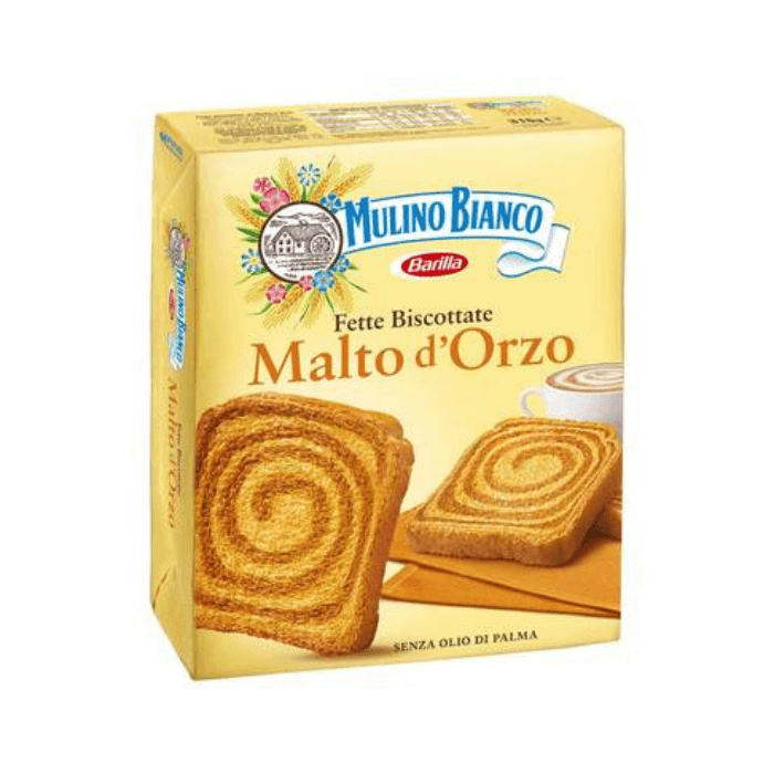 Mulino Bianco Fette Biscottate Malto d'Orzo, 11 oz Sweets & Snacks Mulino Bianco 