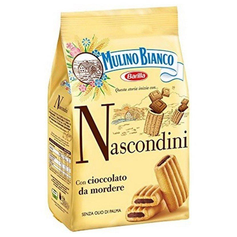 Mulino Bianco Nascondini Shortbread Cookies with Chocolate, 330 grams