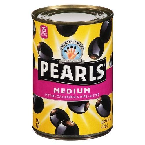 Musco Family Pitted Pearl Medium Olives, 6 oz Olives & Capers Musco Family 