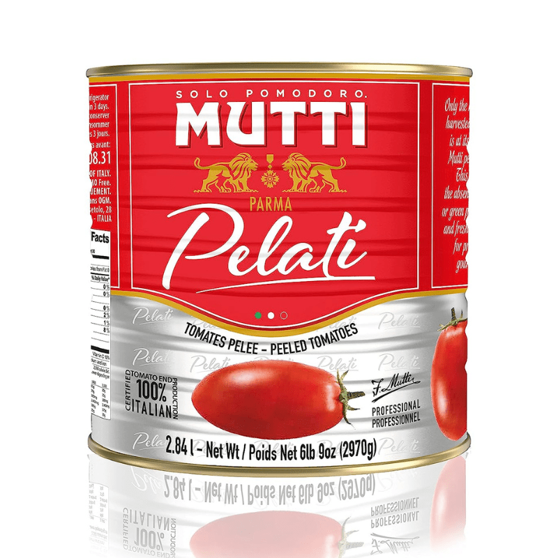 Muttui Method Mutti Peeled Tomatoes, 6 Lbs | Supermarket Italy