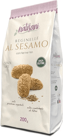 Natisani Gluten Free Reginelle Biscuits With Sesame Seeds and Rice Flour, 7 oz Sweets & Snacks Natisani 