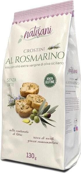 Natisani Gluten Free Toasted Bread with Rosemary, 4.6 oz