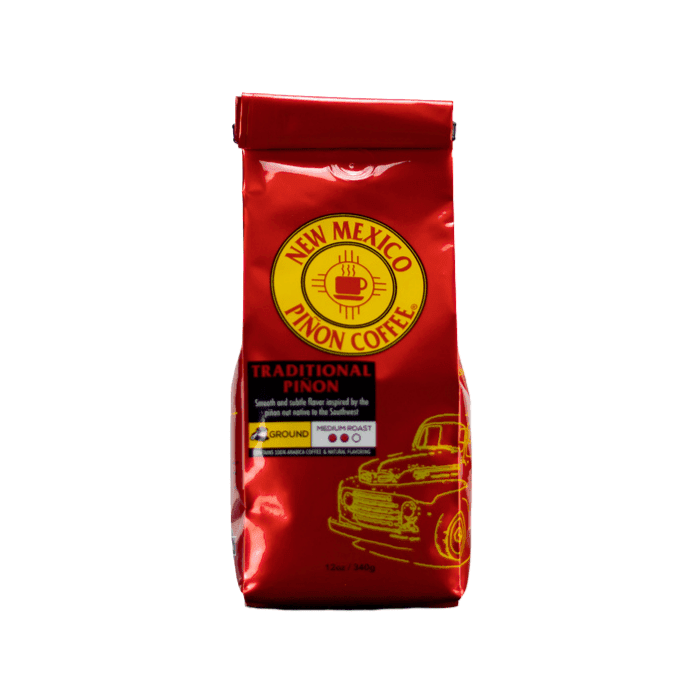 New Mexico Pinon Ground Coffee Traditional Pinon, 12 oz Coffee & Beverages New Mexico Pinon Coffee 