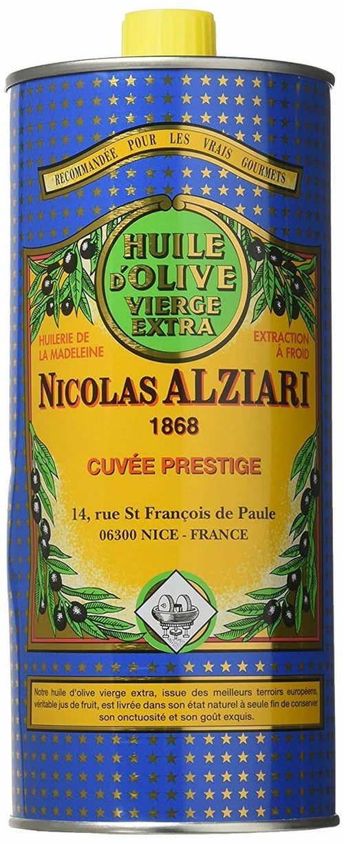 Nicolas Alziari Extra Virgin Olive Oil Cuvee Prestige, 33.8 oz