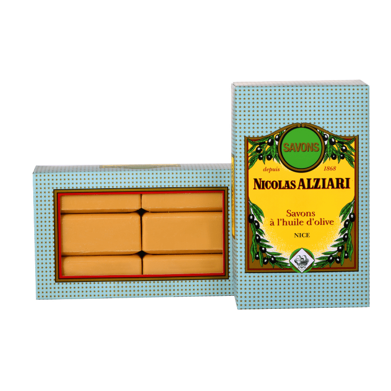 Nicolas Alziari Honey Olive Oil Soap Bar, 200g [Pack of 6] Health & Beauty Nicolas Alziari 