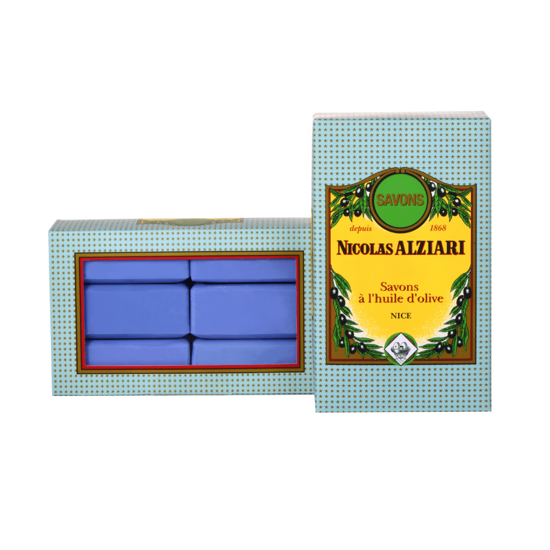 Nicolas Alziari Lavender Olive Oil Soap Bar, 200g [Pack of 6] Health & Beauty Nicolas Alziari 