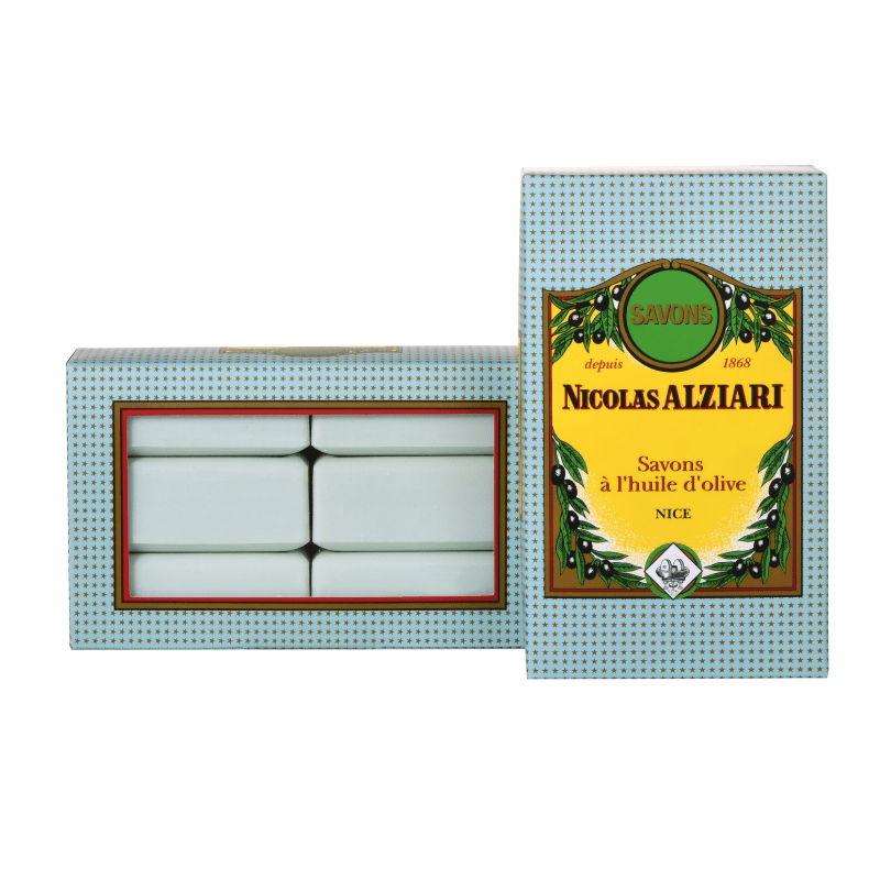 Nicolas Alziari Lime Tree Olive Oil Soap Bar, 200g [Pack of 6] Health & Beauty Nicolas Alziari 
