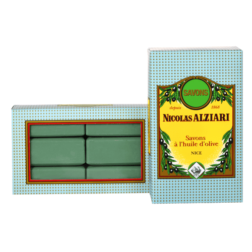Nicolas Alziari Olive Oil Soap Bar, 200g [Pack of 6] Health & Beauty Nicolas Alziari 