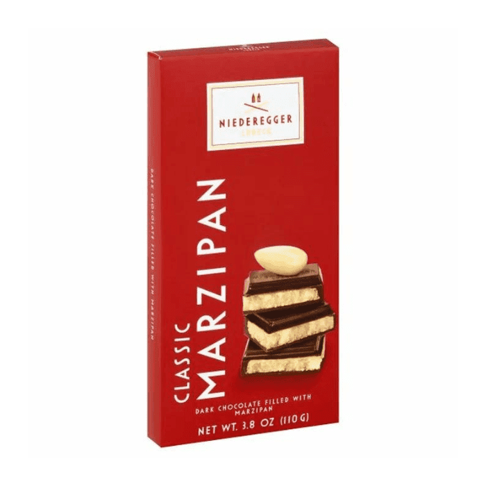 Niederegger Classic Marzipan Dark Chocolate Bar, 3.88 oz Sweets & Snacks Niederegger 