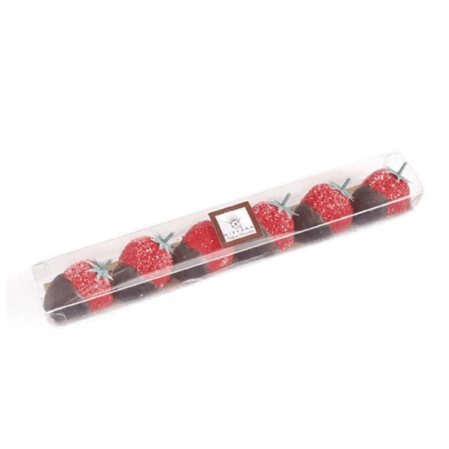 Nirvana Dark Chocolate Dipped Marzipan Strawberries, 3.7 oz Sweets & Snacks Nirvana 
