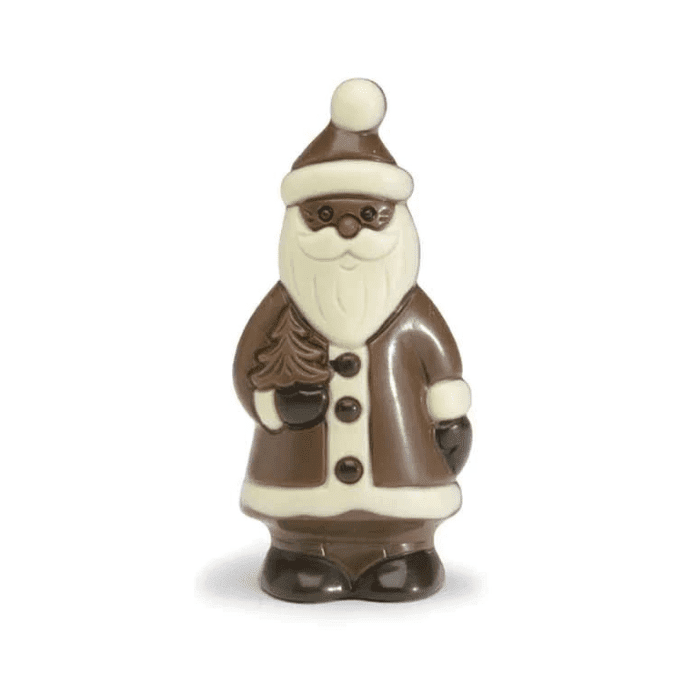 Nirvana Santa with Christmas Tree Milk Chocolate Figure, 2.1 oz Sweets & Snacks Nirvana 