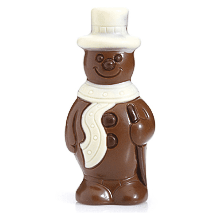 Nirvana Snowman Shaped Milk Chocolate Figure, 2.1 oz Sweets & Snacks Nirvana 