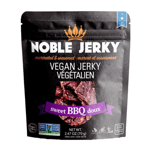 Noble Vegaan Jerky Sweet BBQ, 2.47 oz Sweets & Snacks Noble 