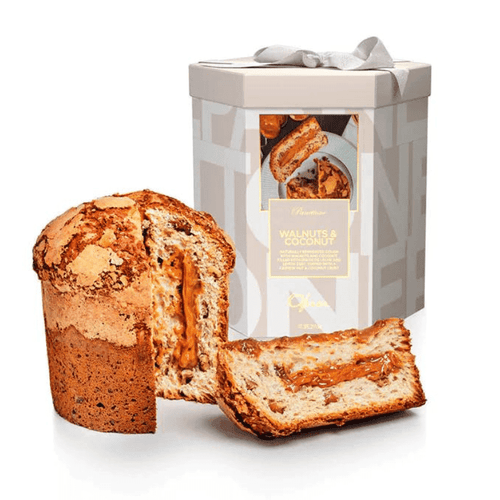 Ofner Walnuts and Coconut Panettone, 2.2 Lbs Sweets & Snacks Ofner 