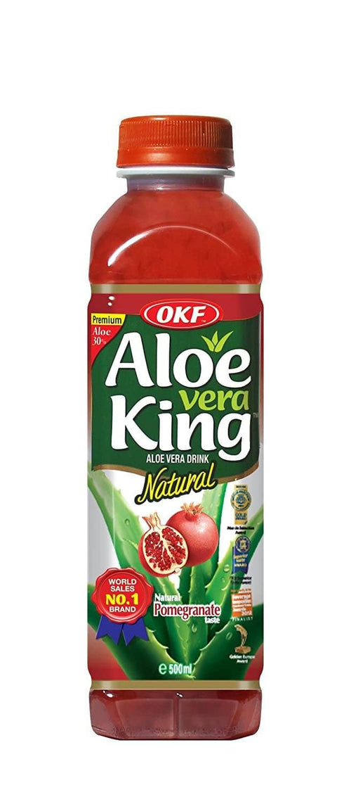 OKF Aloe Vera King Pomegranate Drink, 16.9 oz Coffee & Beverages OKF 