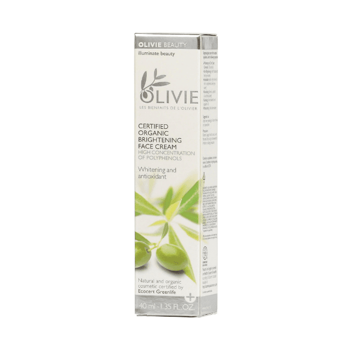 Olivie Beauty Organic Brightening Face Cream, 1.35 oz Health & Beauty Olivie 