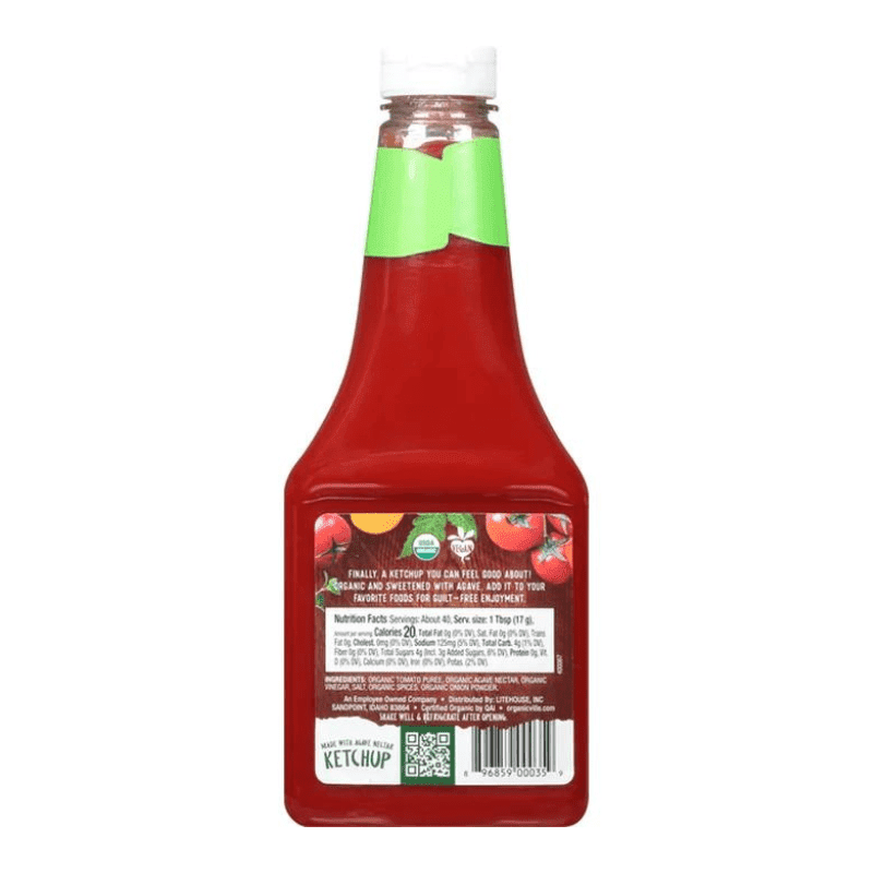 Organicville Organic Ketchup 24 Oz Supermarket Italy