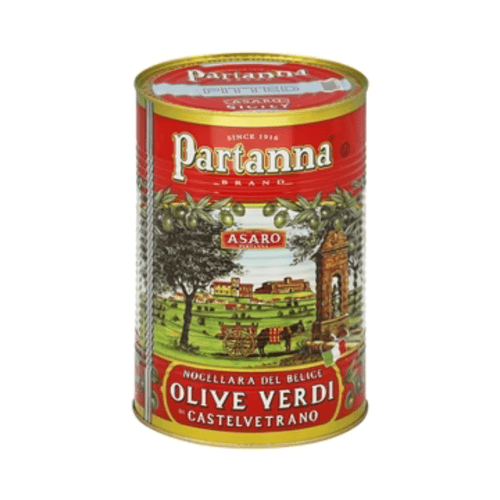 Partanna Pitted Sicilian Castelvetrano Green Olives, 5.5 lb Olives & Capers Partanna 