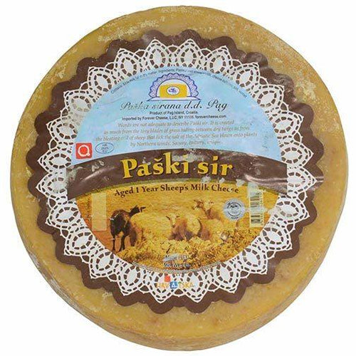  Paski Sir (Pag Island Cheese) Wheel, 4.5 lbs