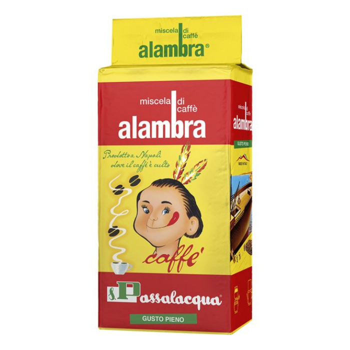 Passalacqua Alambra Ground Coffee Brick, 8.8 oz Coffee & Beverages Passalacqua 