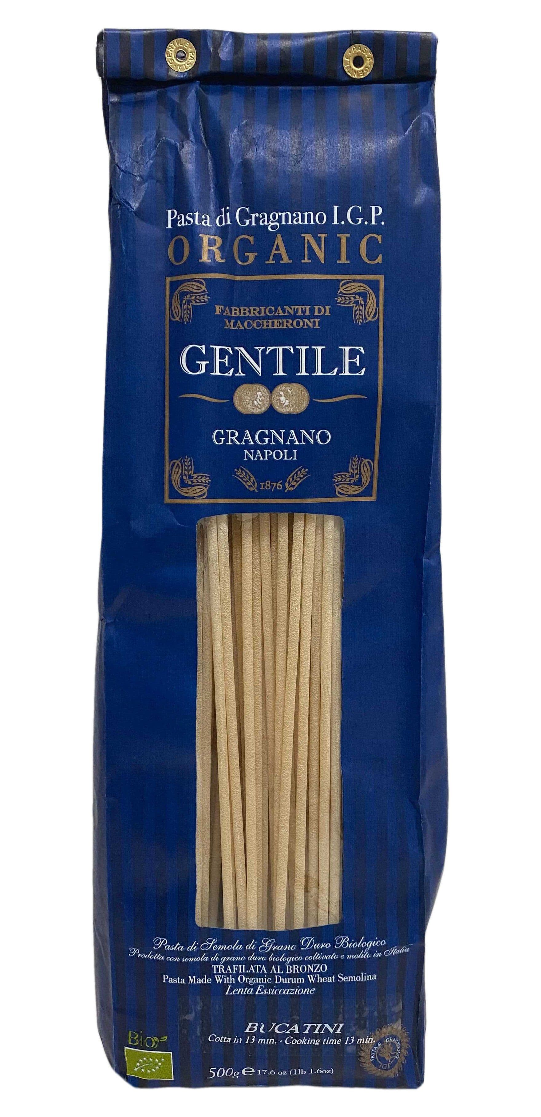 Pastificio Gentile Organic Bucatini Pasta,  oz | Supermarket Italy