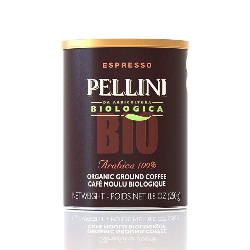 Pellini Bio Organic Ground Coffee, 8.8 oz (250g) Coffee & Beverages Pellini 