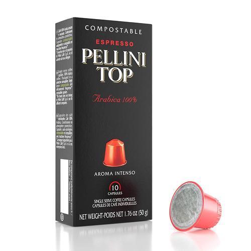 Pellini Top 100% Arabica Espresso Nespresso Compatible, 10 Capsules Coffee & Beverages Pellini 