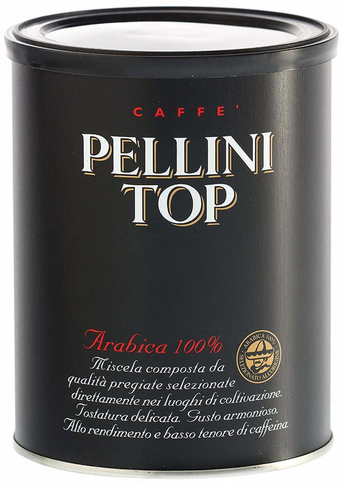 Pellini Top Arabica 100% Ground Coffee, 8.8oz