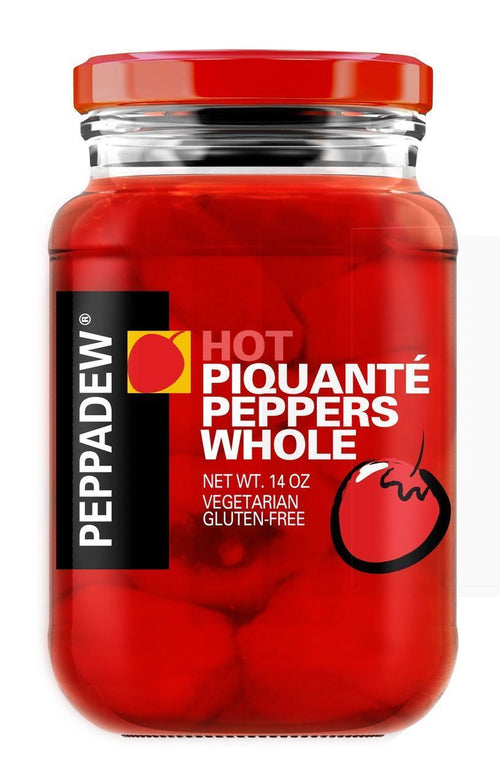 PEPPADEW Hot Whole Sweet Piquante Peppers - 14oz